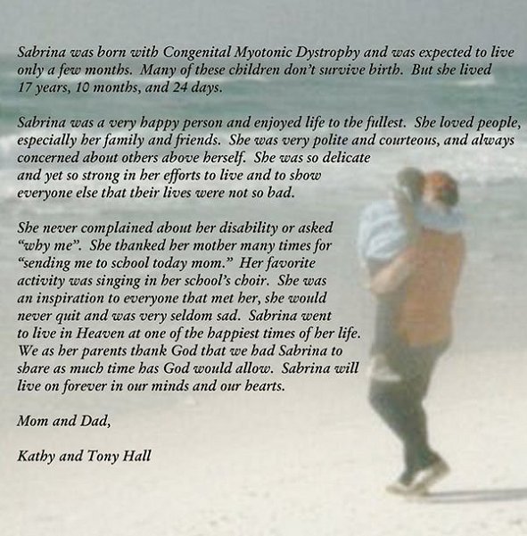 Sabrina and Dad at the Beach